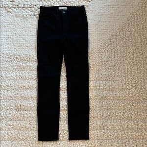 Madewell Road Tripper Women's Black Skinny Jeans
